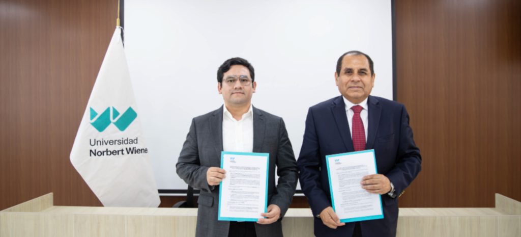 UNIVERSIDAD NORBERT WIENER Y SMART INVESTMENT FUND SUSCRIBIERON CONVENIO MARCO DE COOPERACIÓN INTERINSTITUCIONAL